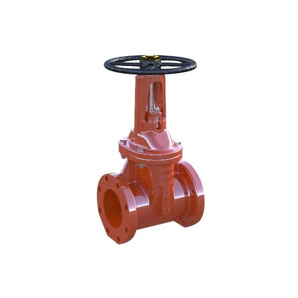 Kennedy Valve 12" FLANGED Gate Valve 3/4" TAP 200 PSI Tamper Switch